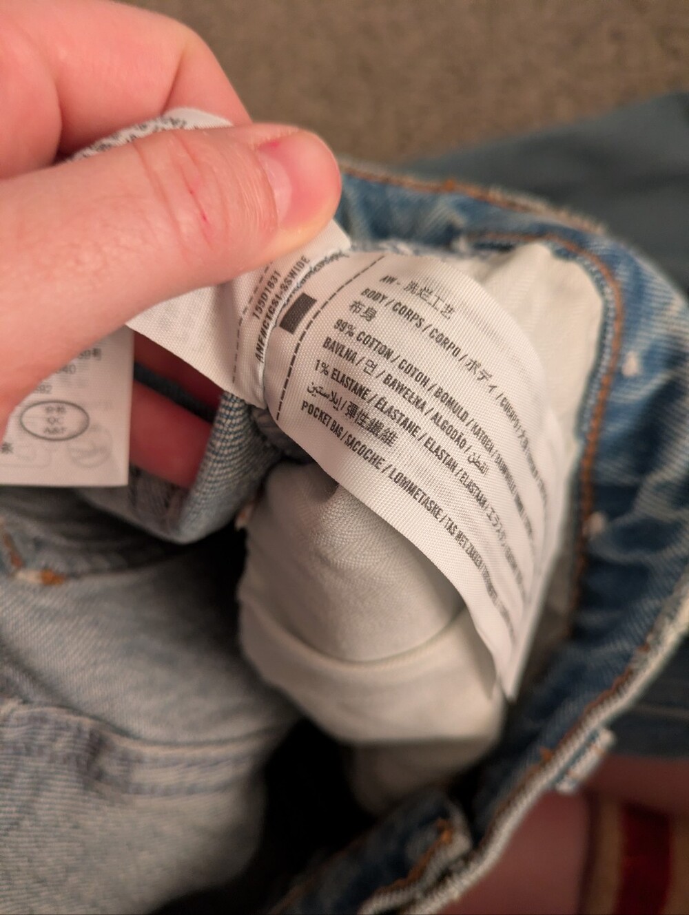 Abercrombie The Mid Rise 90s Straight Jean - Picture 9 of 10